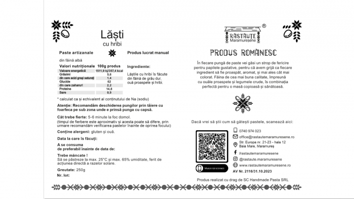 Laști cu hribi – Paste artizanale cu ciuperci din Maramureș [4]