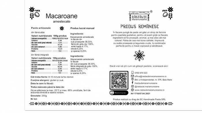 Macaroane colorate – Paste colorate cu legume [4]