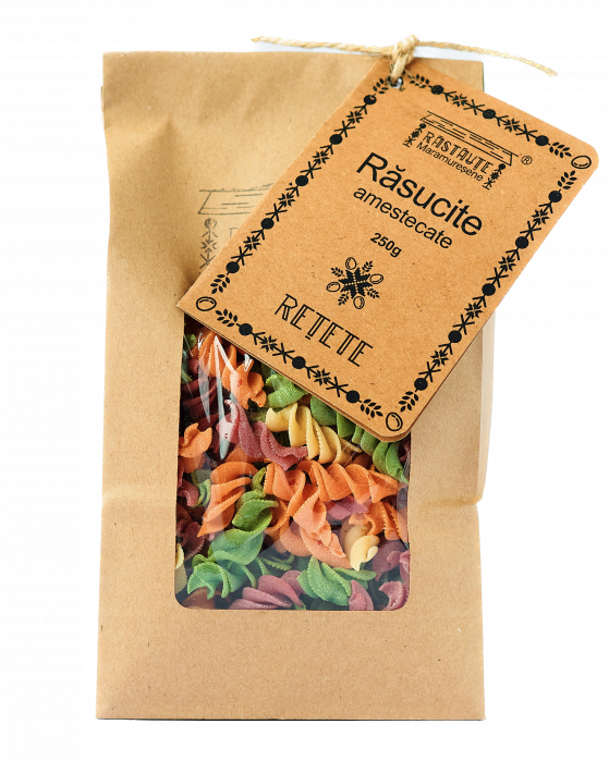 Răsucite amestecate – Paste artizanale colorate cu legume [3]