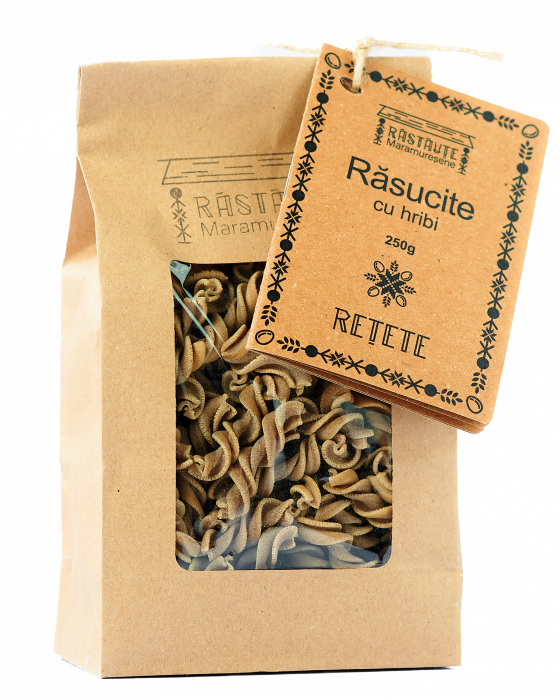 Paste artizanale cu hribi de pădure – Răsucite tradiționale din Maramureș [2]