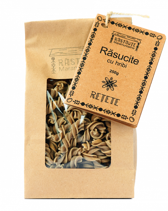 Paste artizanale cu hribi de pădure – Răsucite tradiționale din Maramureș [3]