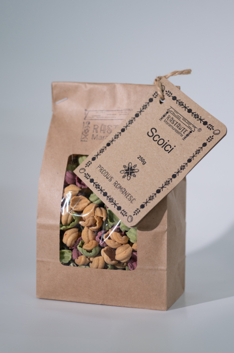 Scoici amestecate fără gluten – Paste artizanale colorate [2]