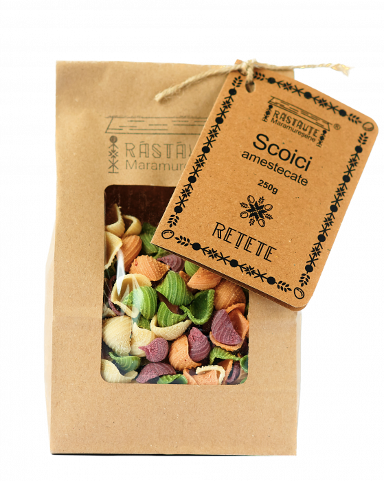 Scoici amestecate – Paste artizanale colorate cu legume [4]
