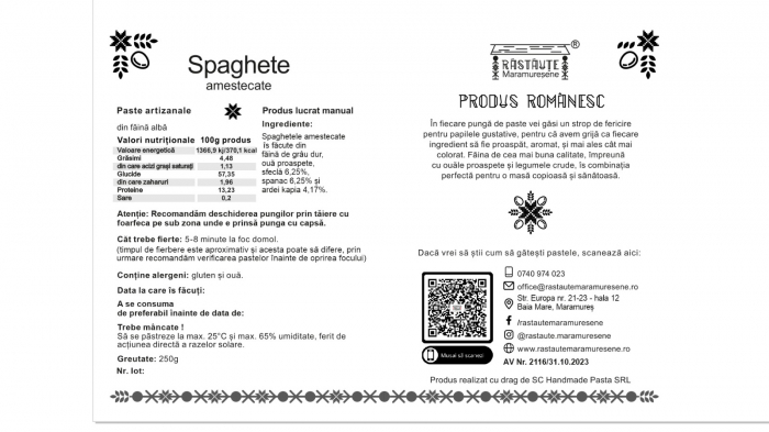 Spaghete amestecate – Paste artizanale cu legume colorate [3]