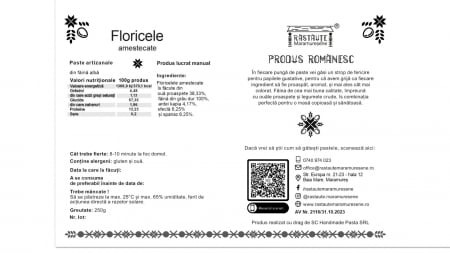 Flori amestecate – Paste artizanale colorate cu legume [2]