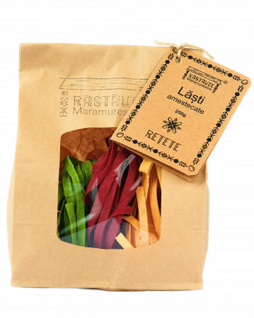 Laști artizanale colorate – Paste artizanale cu legume din Maramureș [1]