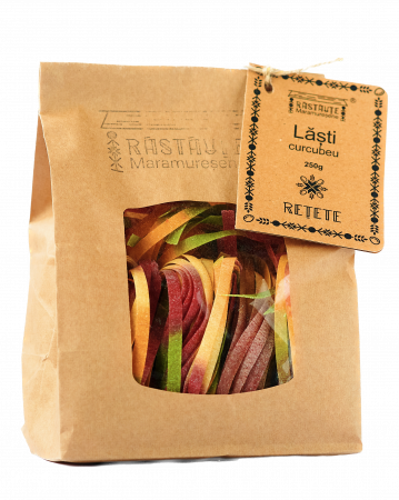 Laști Curcubeu – Paste artizanale colorate cu legume