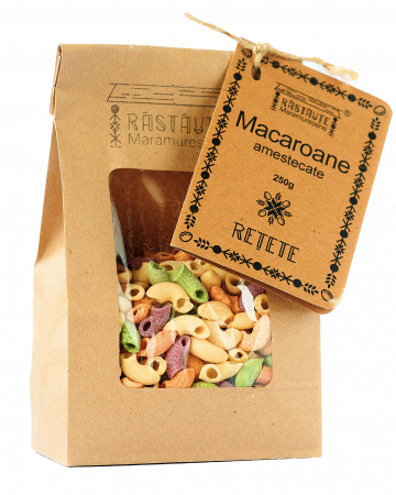Paste colorate cu legume - Melci amestecați – Paste artizanale colorate cu legume