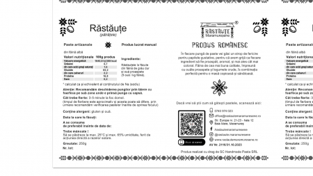 Răstăuțe pătrățele – Tăieței de casă cu ou [1]