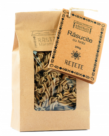 Paste artizanale cu hribi de pădure – Răsucite tradiționale din Maramureș [1]