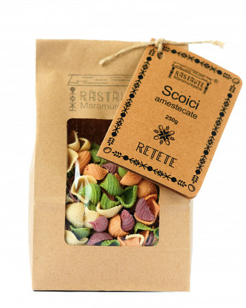Scoici amestecate – Paste artizanale colorate cu legume [3]