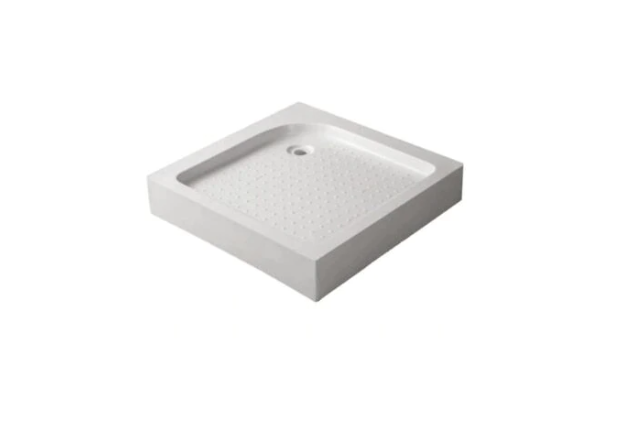 Cabina dus cu cadita patrata 90x90, alba [2]