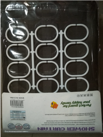 Perdea dus 180 x 180 cm maro inchis [2]