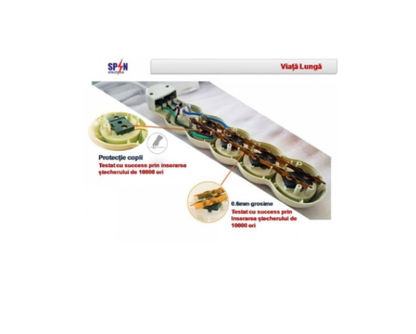 Prelungitor Raulconstruct, 3Prize+K+Pc 3X1.50,cu intrerupator [3]