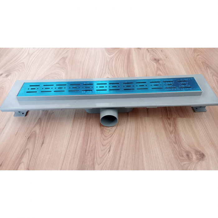 Rigola de dus incastrabila cu  gratar inox 40 cm,  reglabila in inaltime, reversibila 360 grade [2]