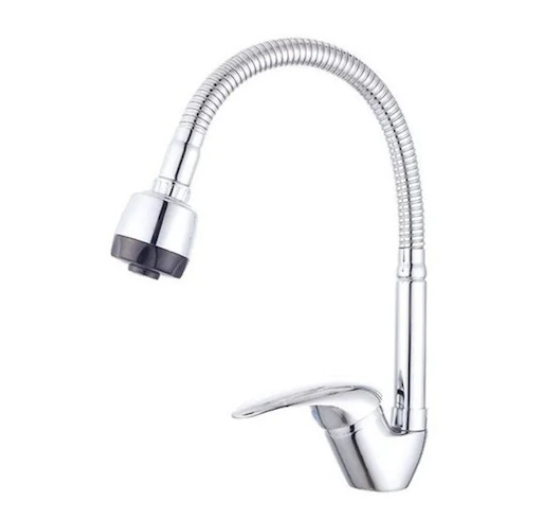 Set chiuveta masca ,inox,cuva dreapta ,Raulconstruct ,80x50 cm,baterie lebada flexibila cu sifon de scurgere [2]