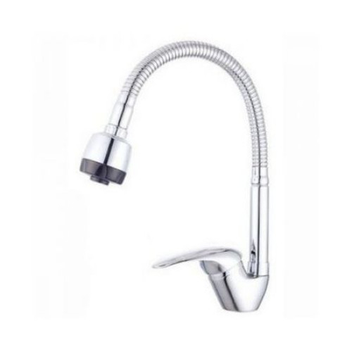 Set chiuveta masca, INOX ANTICALCAR , cuva stanga, Raulconstruct, 80x50 cm, baterie lebada flexibila cu sifon de scurgere [2]