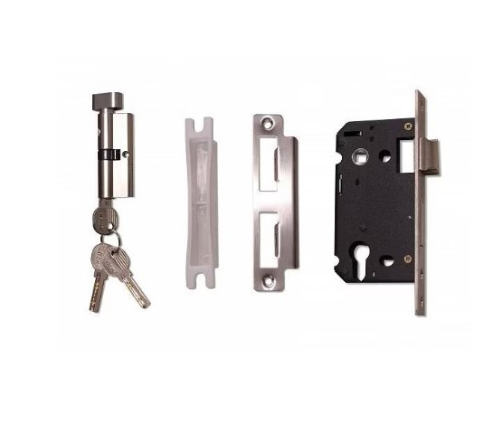 Usa de interior din lemn si mdf Super Door F03 - 68-Q -stanga / dreapta,balamale si clanta incluse [5]