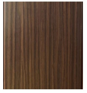 Usa plianta PVC Tempo Line, Large, deschidere stanga/dreapta, inchidere cu magnet, 80cm x 200cm, Nuc [3]