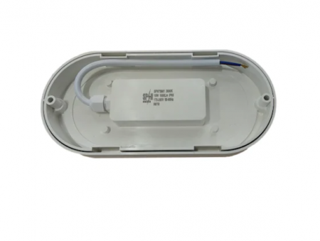 Aplica LED BAT,Spin, Ovala 10W=90W, 6400K, lumina rece, cu protectie IP65 [1]