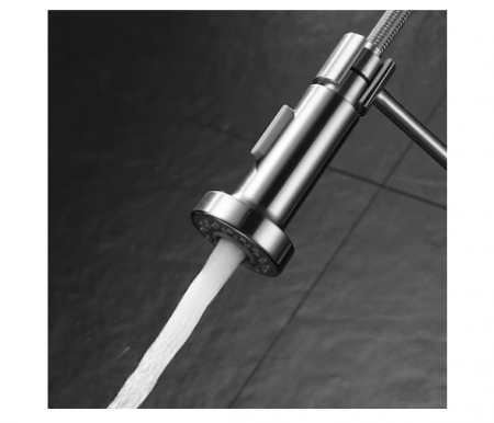 Baterie bucatarie profesionala Starke inox pipa arc cu dus CF022 [1]