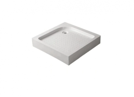 Cabina dus cu cadita patrata 90x90, alba [1]