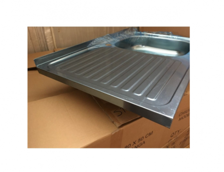 Chiuveta masca bucatarie, inox,cuva dreapta, Raulconstruct, 50x80 cm [1]