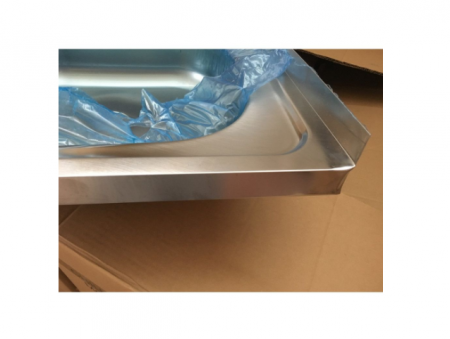 Chiuveta masca bucatarie, inox,cuva dreapta, Raulconstruct, 50x80 cm [2]