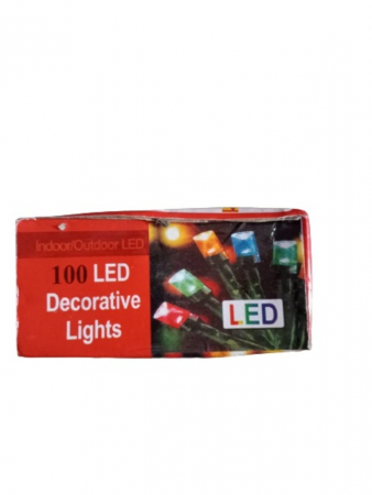 Corpuri de iluminat exterior - Instalatie pom craciun 100 led multicolor