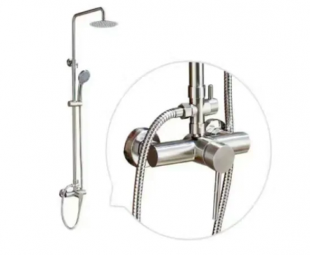 Coloane și seturi de duș - Set dus STARKE 3 in 1,Inox SUS304 , Baterie dus + Coloana + Para mobila , LY006