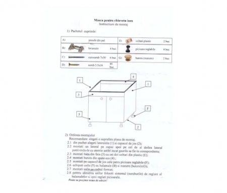Masca Chiuveta Fag,Tempo line,cu 2 usi, 80x50x80 cm,Pal 16mm [1]
