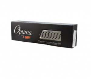 Rigola dus Optima 40 cm, cu gratar inox, 50 mm Say cu izolatie Bukle [1]