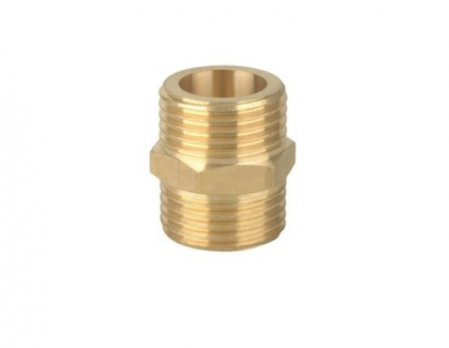 Instalati Hidro - Niplu alama 3/4",FX,Filet exterior-Filet exterior