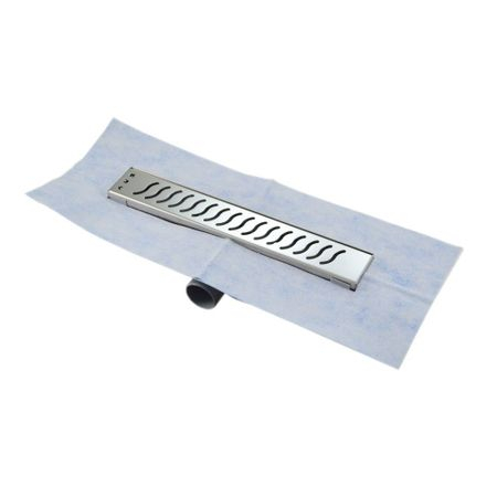 Sisteme de scurgere - Rigola dus Optima 40 cm, cu gratar inox, 50 mm Say cu izolatie Bukle