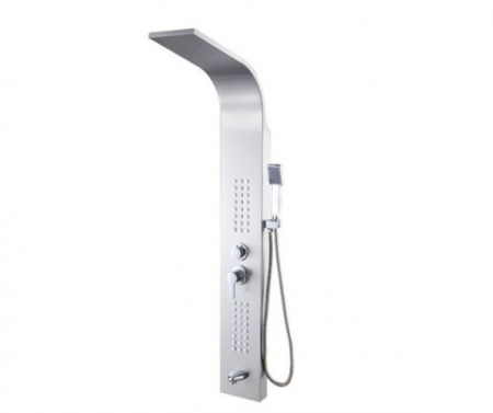 Coloane și seturi de duș - Panou de dus Fixa si Para mobila , 5 Functii, Inox SUS304, Crom Lucios, LYP-003
