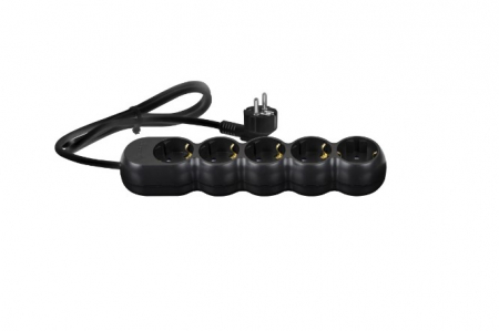 Prelungitoare - Prelungitor Wconn 2 m, 3X1.5 mmp, Office, 5 prize, cu impamantare si protectie impotriva folosirii accidentale de catre copii