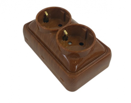 Priza Dubla Mini Mahon PT [0]