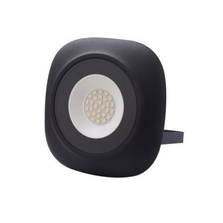 Proiectoare și lămpi de lucru - Proiector LED rotund SMD Iris, 20W=100W, 1800Lm, 6400K, lumina rece, negru