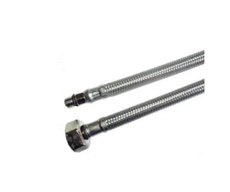 Racord Flexibil pentru Baterie Monocomanda,F1/2, Melscher ,inox,cromat [2]
