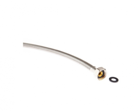 Racord Flexibil pentru Baterie Monocomanda,F1/2, Melscher ,inox,cromat [1]