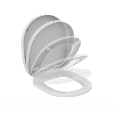 Capac WC universal,Soft Close,Alb,Plastic,Raulconstruct,36 X 42,5 cm [3]