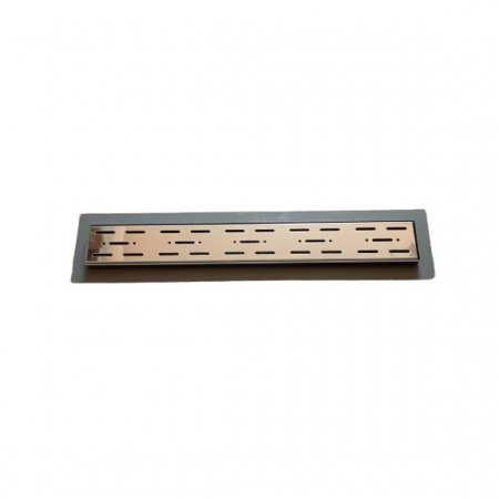 Sisteme de scurgere - Rigola de dus incastrabila cu gratar inox 50 cm, reglabila in inaltime, reversibila 360 grade