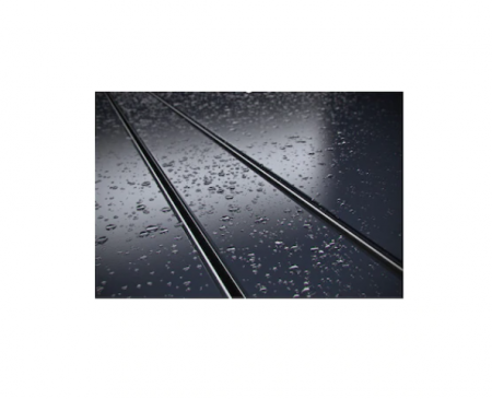 Rigola dus pardoseala,Glass Black ,Lungime 80 cm,grila sticla securizata neagra,cuva inox AISI304 [2]