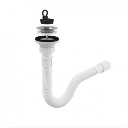 Set ,Masca Chiuveta Cires, 80 cm X 50 cm X 80 cm, Chiuveta  inox ,Baterie lebada flexibila si Sifon scurgere G207EU [2]