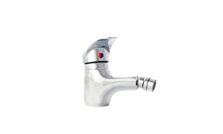 Set bideu stativ Tempo Line, 38.5 x 36,5 x 48,5 cm,ceramica sanitara ,sistem de fixare ,baterie bideu  si sifon de scurgere [4]