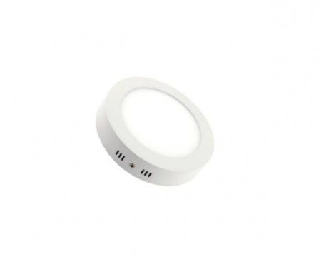 Spot led aparent, 6W Rotunda 6400K-Alb rece [1]