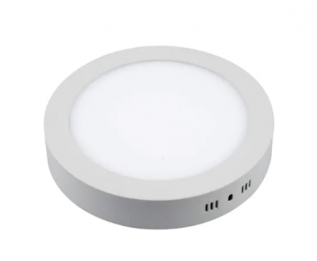 Spoturi - Spot led aparent, 6W Rotunda 6400K-Alb rece