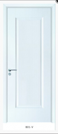 Usi interior - Usa de interior din lemn, BestImp B01-88-V, stanga/dreapta, alb, 203 x 88 cm, toc reglabil