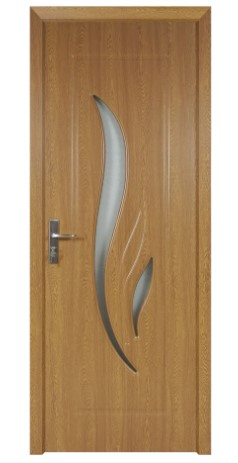 Amenajari interioare - Usa de interior din lemn si mdf Super Door F03 - 68-Q -stanga / dreapta,balamale si clanta incluse