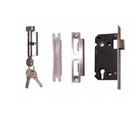 Usa de interior din lemn si mdf Super Door F03 - 68-Q -stanga / dreapta,balamale si clanta incluse [4]